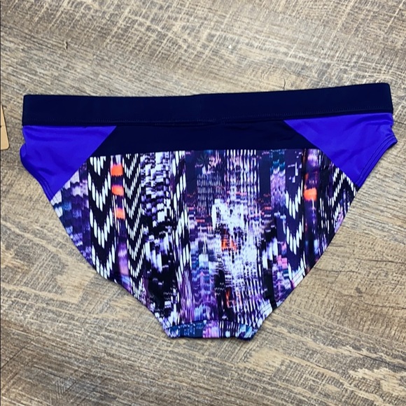 NWT Athleta Colorblock Tri-ssential Bottom Purple - Picture 8 of 11